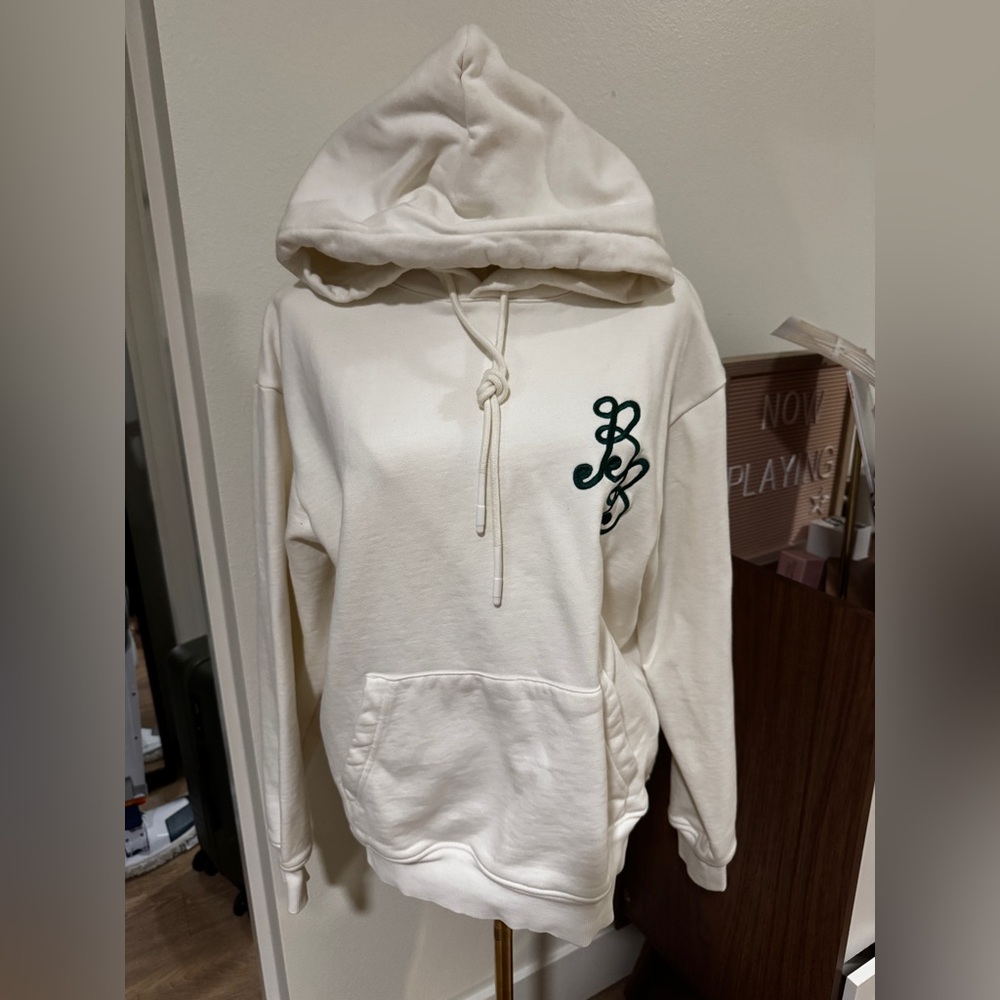 Bogey boys bone colored hoodie size medium